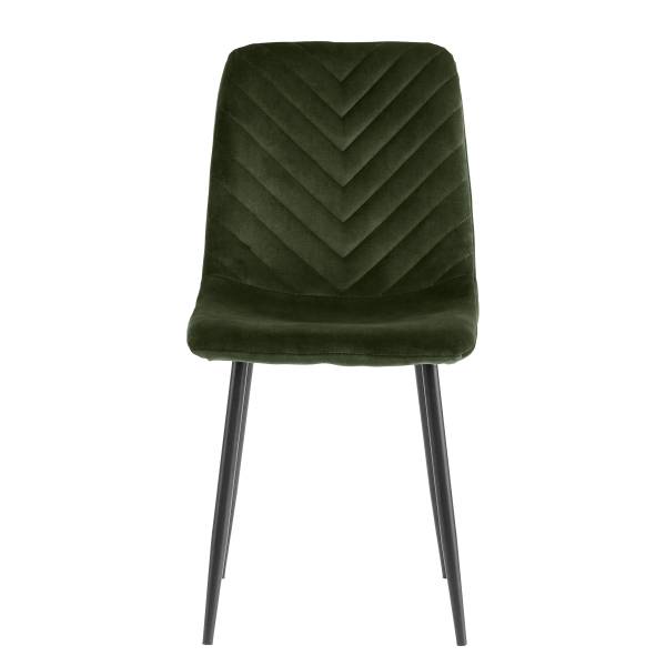 Esszimmerstuhl Mompeo 2er-Set - Olivgrün
