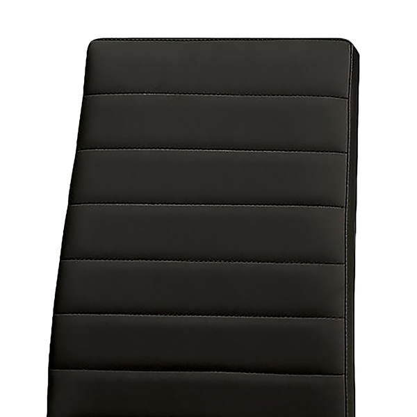 Esszimmerstuhl Burford 2er-Set - Schwarz