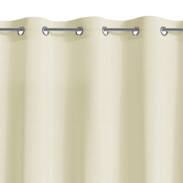 Ösenschal Oilie - Polyester - Ecru - 300 x 160 cm