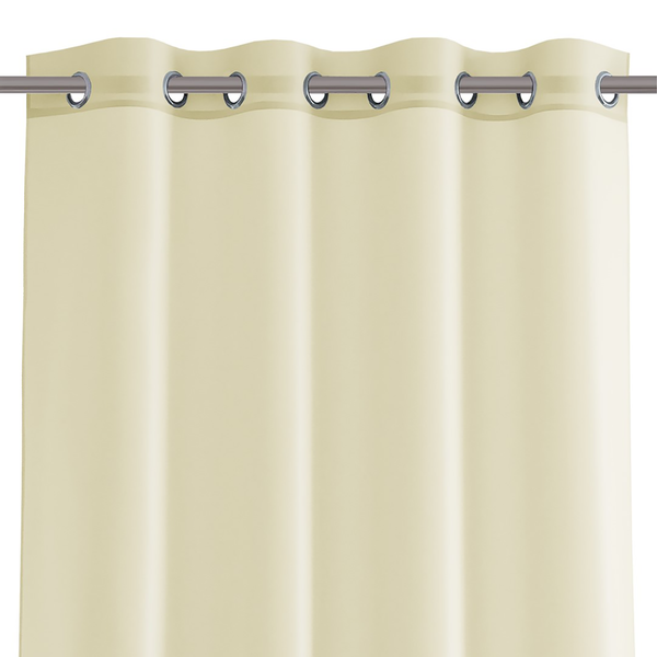 Ösenschal Oilie - Polyester - Ecru - 140 x 250 cm