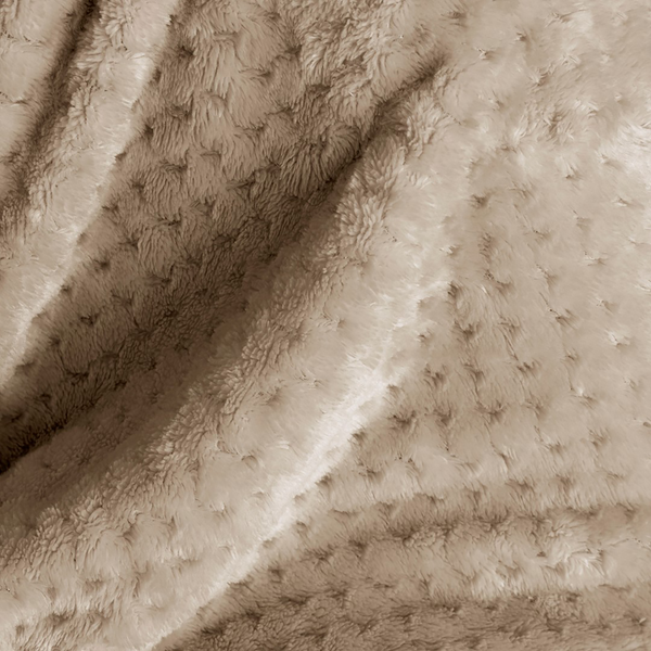 Kuscheldecke Leepy - Polyester - Cappuccino - 130 x 180 cm