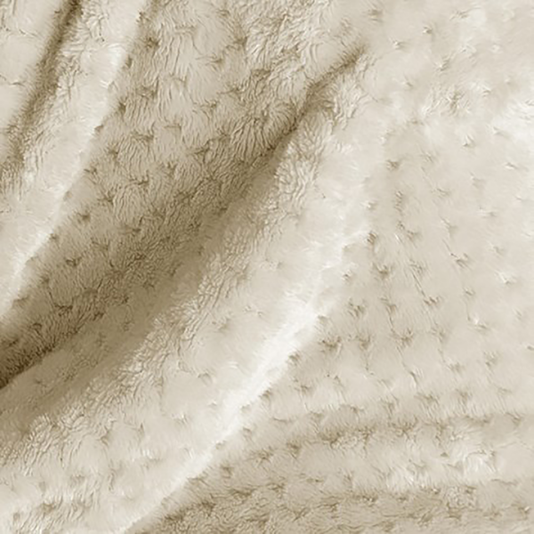 Kuscheldecke Leepy - Polyester - Beige - 220 x 240 cm