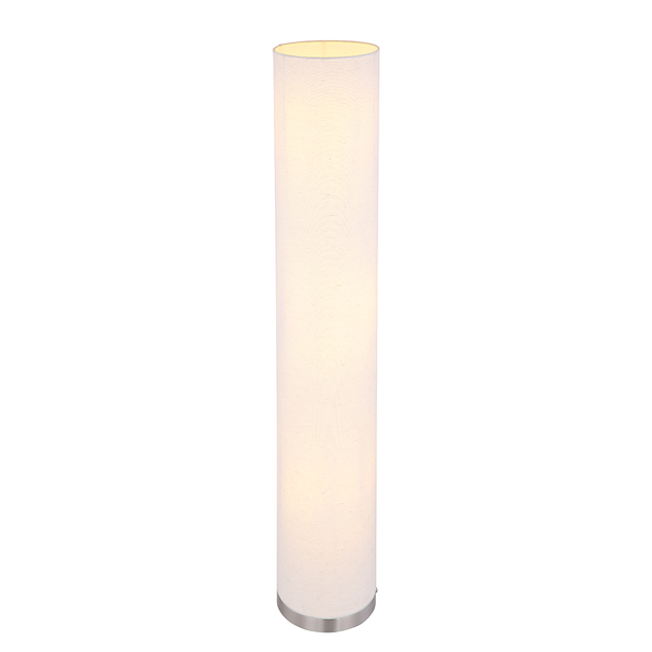 Stehleuchte Ava III - Flachgewebe / Eisen - 3-flammig