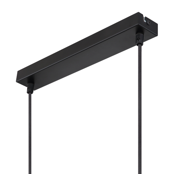 Pendelleuchte Blacky I - Glas - 4-flammig