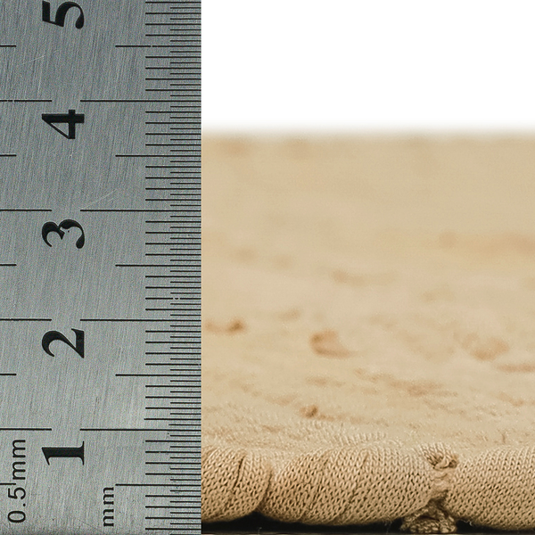 Teppich Happy Cotton - Baumwolle - Beige - 40 x 60 cm