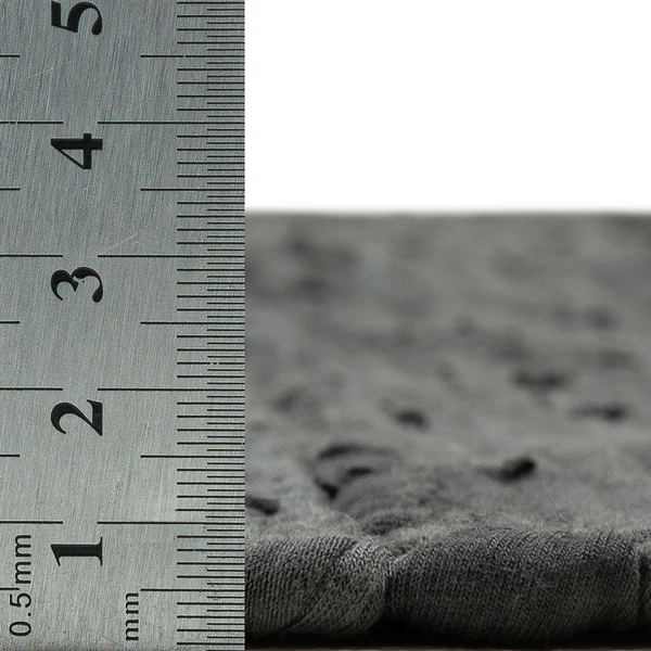 Teppich Happy Cotton - Baumwolle - Anthrazit - 70 x 140 cm
