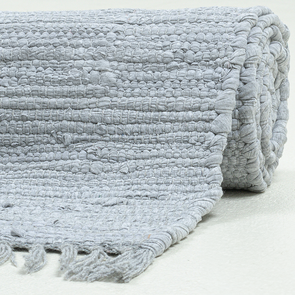 Läufer Happy Cotton - Baumwolle - Grau