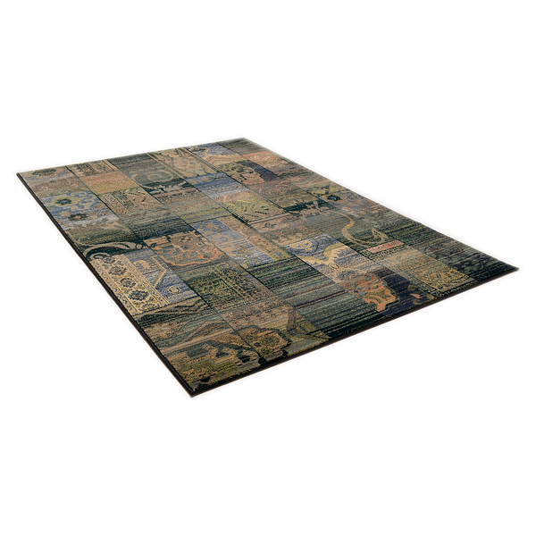 Kurzflorteppich Gabiro 5504 - Polypropylene - Blau - 60 x 90 cm