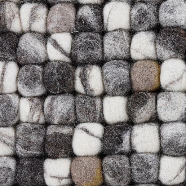 Wollteppich Felty 2.2 I - Schurwolle - Grau