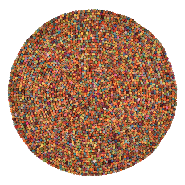 Wollteppich Felty 2.2 I - Schurwolle - Multicolor