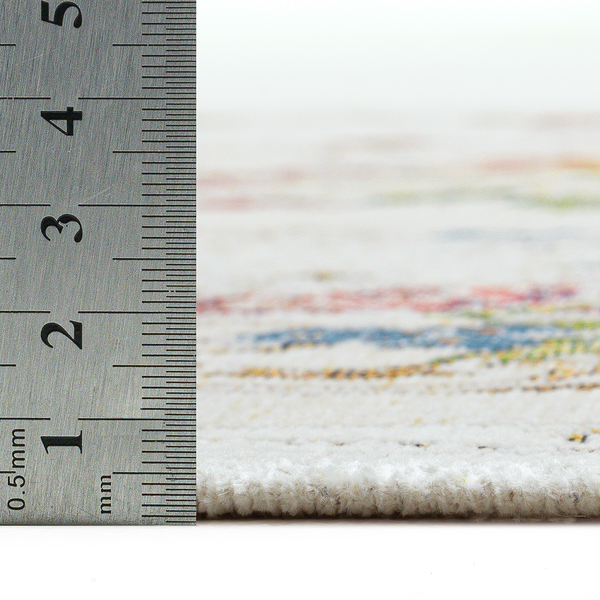 Kurzflorteppich Flomi Florence - Mischgewebe - Beige - 80 x 150 cm