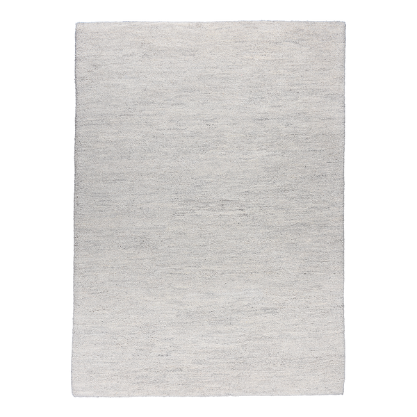 Wollteppich Maloronga Uni - Schurwolle - Sandgrau - 70 x 140 cm