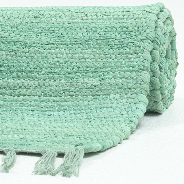 Läufer Happy Cotton - Baumwolle - Mint