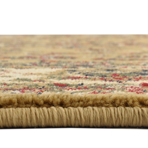 Kurzflorteppich Hamadan - Polypropylen - Beige - 80 x 150 cm