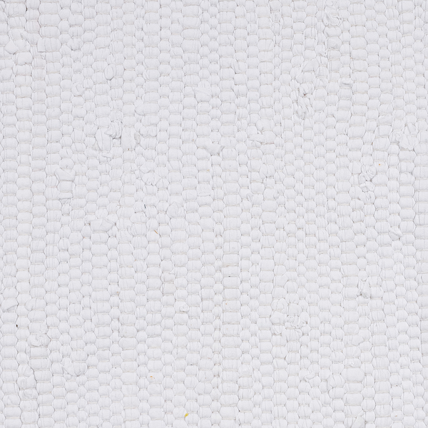 Teppich Happy Cotton - Baumwolle - Weiß - 90 x 160 cm