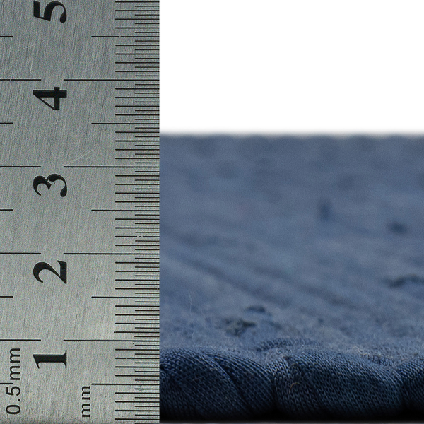 Teppich Happy Cotton - Baumwolle - Blau - 70 x 140 cm