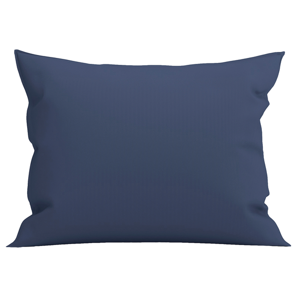 Kissenbezug Perkal II - Baumwolle Perkal - Dunkelblau - 60 x 70 cm