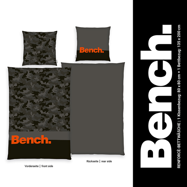 Bettwäsche Nature inspired II - Baumwollstoff - Mehrfarbig - 135 x 200 cm + Kissen 80 x 80 cm