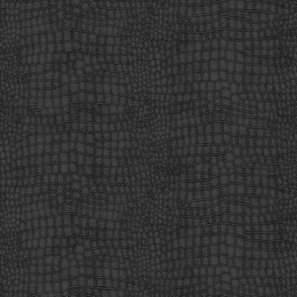 Vliestapete Krokodil - Schwarz - 0,52m  x 10,05m  x 0,02m