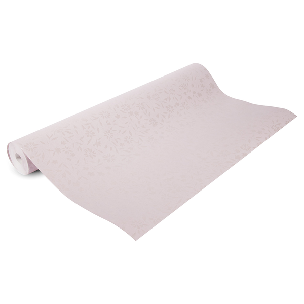 Vliestapete All-Over Floral II - Pink - 0,52m  x 10,05m  x 0,02m