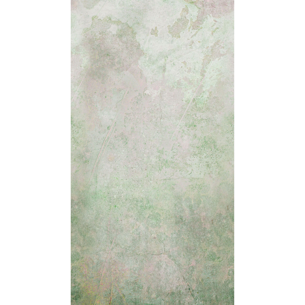 Vlies Fototapete Pure Nature Concrete - Grün - 1,5m  x 2,8m  x 0,02m