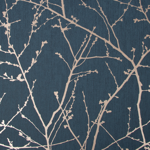 Vliestapete Innocence - Blau - 0,52m  x 10,05m  x 0,02m
