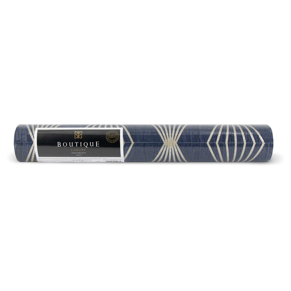 Vliestapete Marquise Geo Saphire - Blau - 0,52m  x 10,05m  x 0,02m
