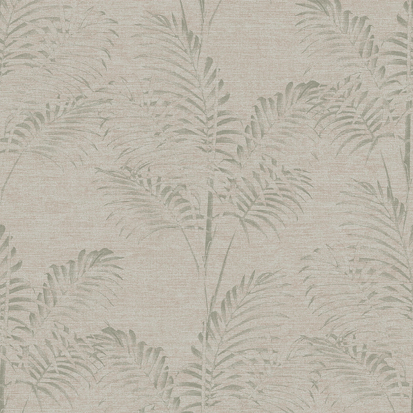 Vliestapete Pure Nature Palm - Beige - 0,52m  x 10,05m  x 0,02m