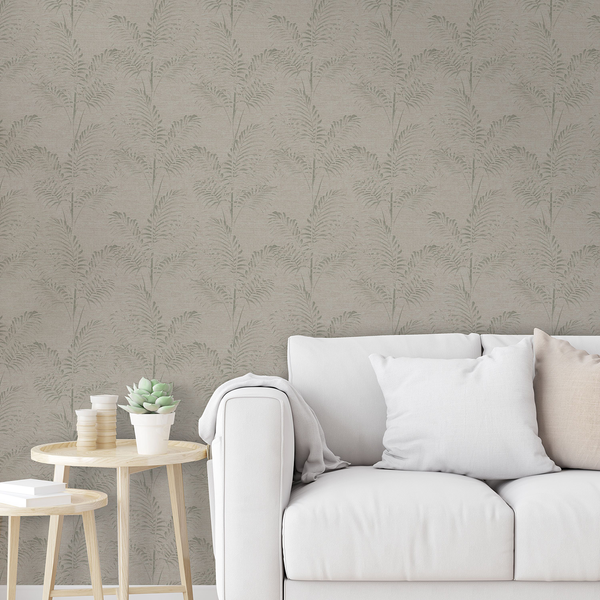 Vliestapete Pure Nature Palm - Beige - 0,52m  x 10,05m  x 0,02m