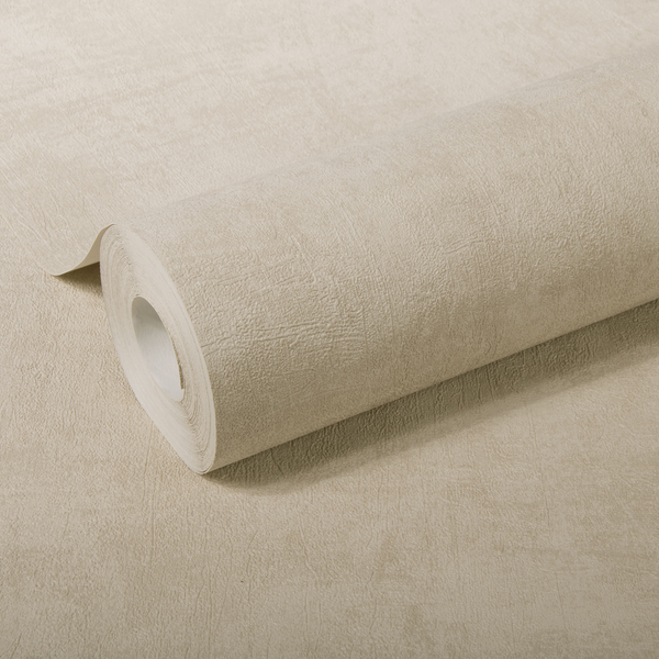 Vliestapete Concrete Beton - Beige - 0,52m  x 10,05m  x 0,02m - Khaki