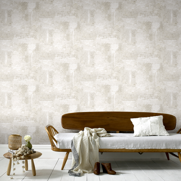 Vliestapete Luxery concrete - Beige - 0,52m  x 10,05m  x 0,02m