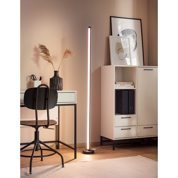 LED-Stehleuchte Motion Light - Aluminium - 1-flammig