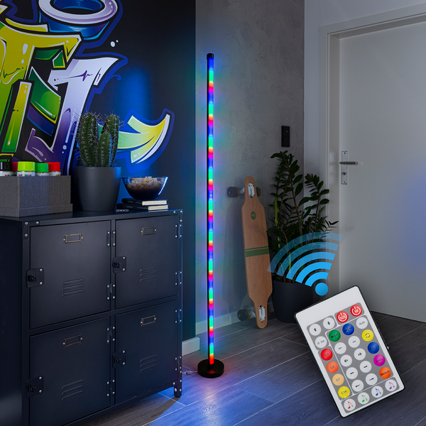 LED-Stehleuchte Motion Light - Aluminium - 1-flammig