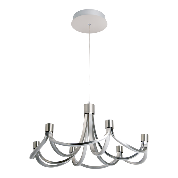 LED-Pendelleuchte Festos - Aluminium - 11-flammig