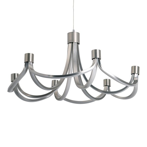 LED-Pendelleuchte Festos - Aluminium - 11-flammig