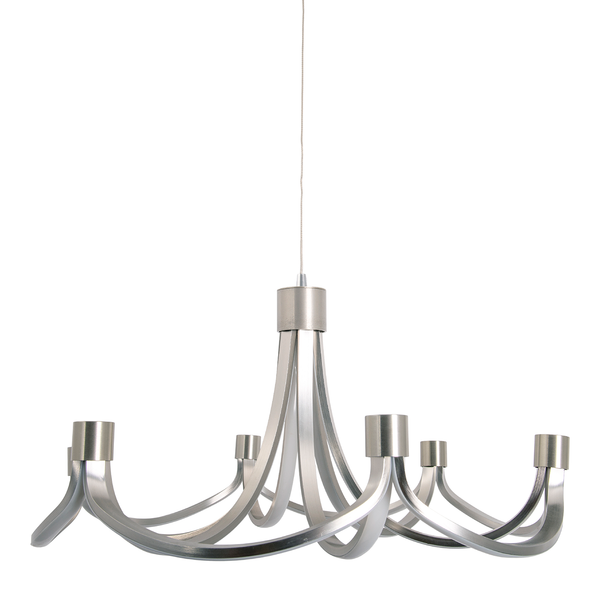 LED-Pendelleuchte Festos - Aluminium - 11-flammig