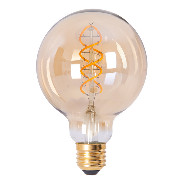 LED-Leuchtmittel Dilly II (3er-Set) - Klarglas / Eisen - 3-flammig