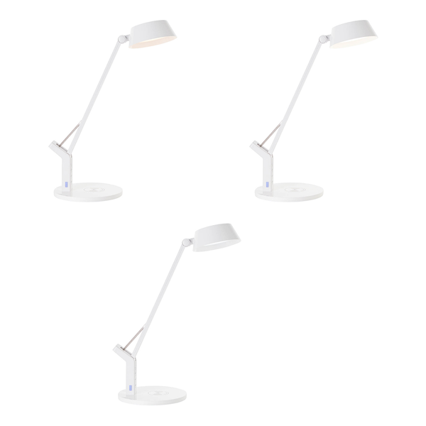LED-Tischleuchte Kaila - ABS - 1-flammig - Weiß