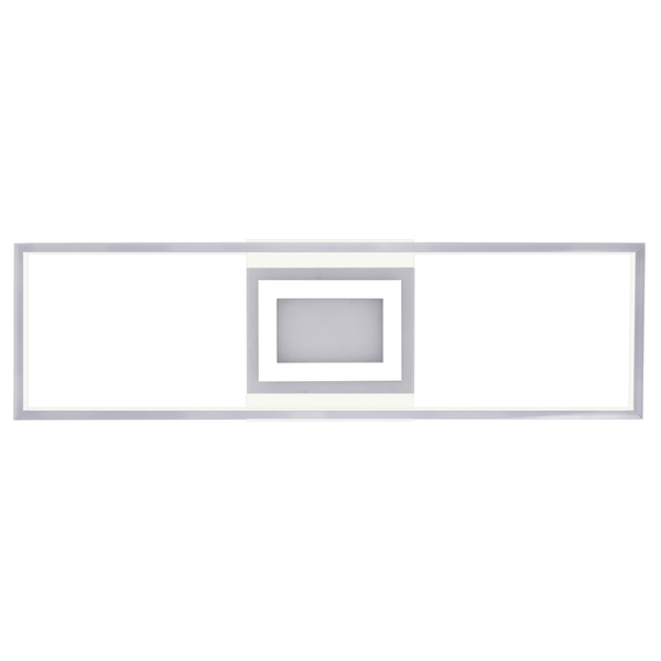 LED-Deckenleuchte Besson - Polycarbonat / Aluminium - 1-flammig - Weiß