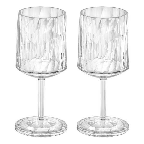 Superglas Club No. 9 (2er-Set) - Kunststoff - Fassungsvermögen: 0.2 L - Crystal Clear