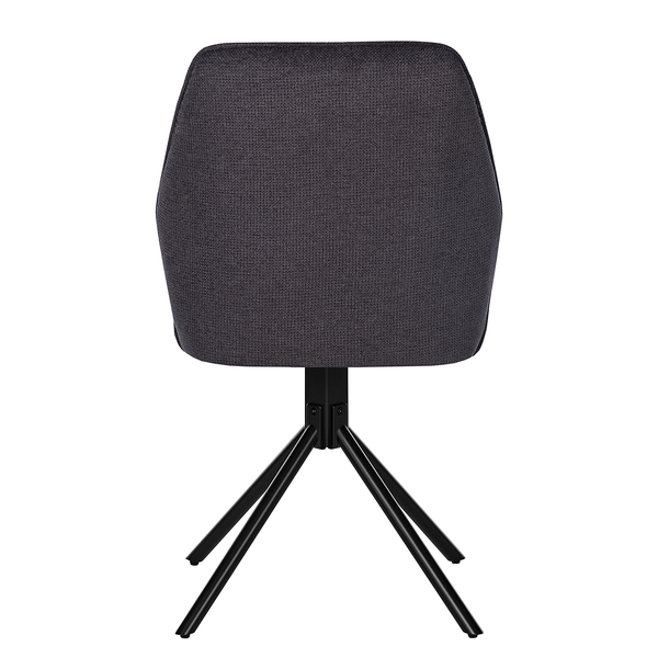 Esszimmerstuhl Stellar 2er-Set - Anthrazit