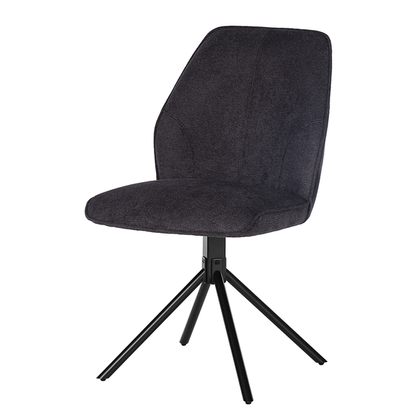 Esszimmerstuhl Stellar 2er-Set - Anthrazit
