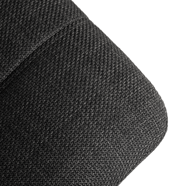 Esszimmerstuhl Specter 2er-Set - Webstoff / Eisen - Anthrazit / Schwarz