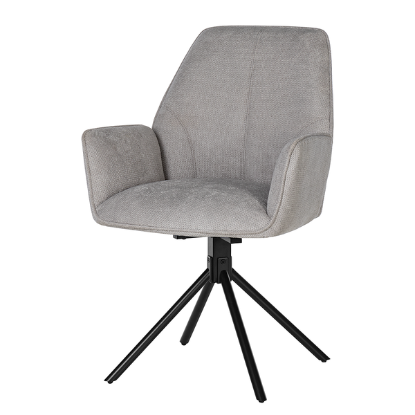 Drehbarer Armlehnenstuhl Stellar - Grau