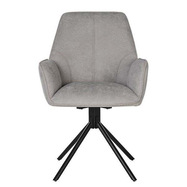 Drehbarer Armlehnenstuhl Stellar - Grau