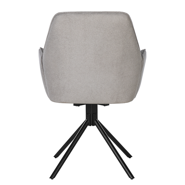 Drehbarer Armlehnenstuhl Stellar - Grau