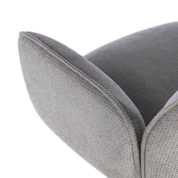 Drehbarer Armlehnenstuhl Stellar - Grau