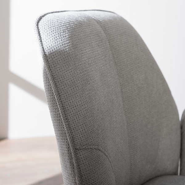 Drehbarer Armlehnenstuhl Stellar - Grau