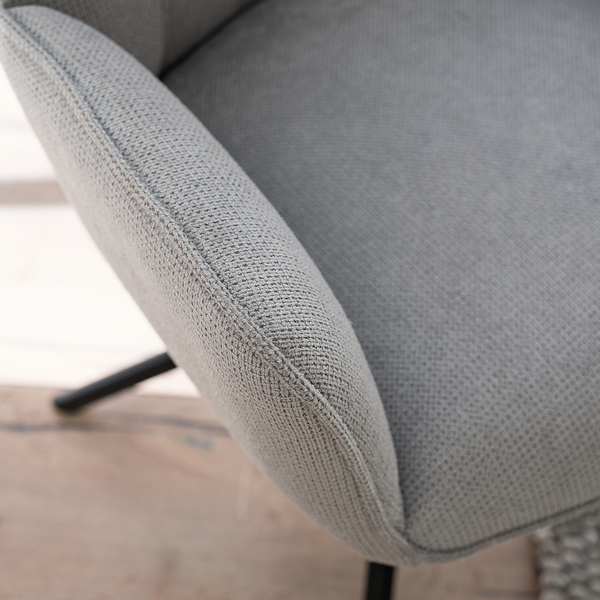 Drehbarer Armlehnenstuhl Stellar - Grau