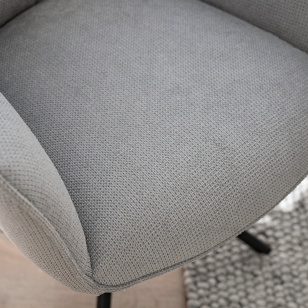 Drehbarer Armlehnenstuhl Stellar - Grau